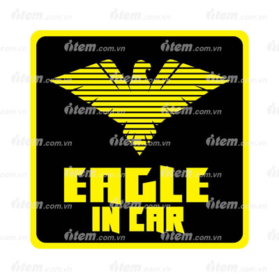 TEM PHẢN QUANG XE HƠI EAGLE IN CAR